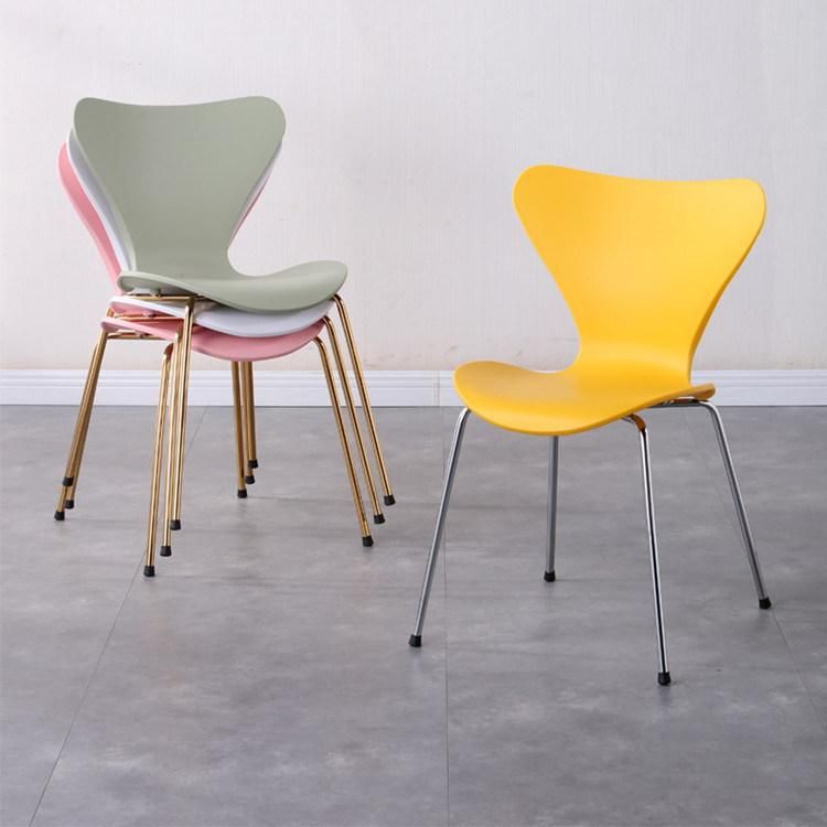 Fashion Design Coffee Leisure Chairs/Plastic Dining Chairs/Living Room Chairs/Modern Furniture/Restaurant Dining Chairs