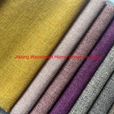 100%Polyester Linen Fabric Upholstery Fabric Furniture Fabric Sofa Fabric Tela for Vietnam and South America (A18)
