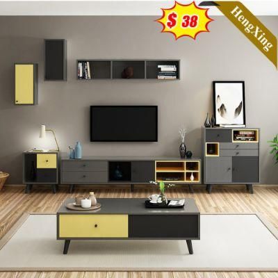 Best Quality Modern Home Living Room Bedroom Furniture Wooden Storage Wall TV Cabinet TV Stand Coffee Table (UL-11N1314)