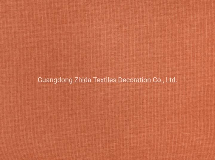 Multi-Color Linen Style Polyester Decorative Sofa Covering Furniture Fabric