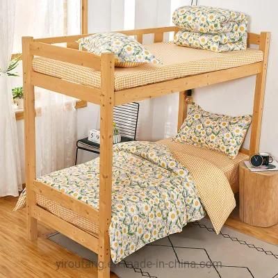 Bunk Bed 100% Linensheets, Wholesale Bed Cover Linen Fabric, Cover Duvet Cotton
