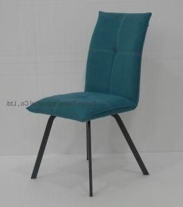 Special Price for Customized Fabric Dining Chair with Metal Legs From Furniture Manufacture