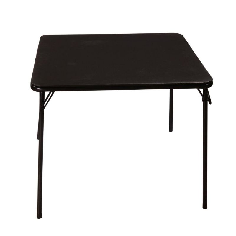 PVC with Cushion Top Dining Room Easy Folding Table