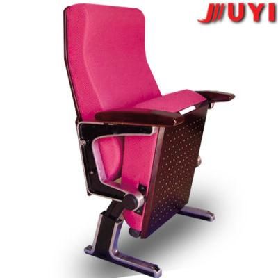 Lecture Hall Seating Fabric Cushion Seat Meeting Chair with Writing Pad Armrest Chair