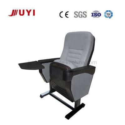 Factory Cheap Fashion 3D Cinema Chair Fabric Cover Cushion Seats Flame Resistant Motion Upholstered Writing Pad Chair Jy-612s