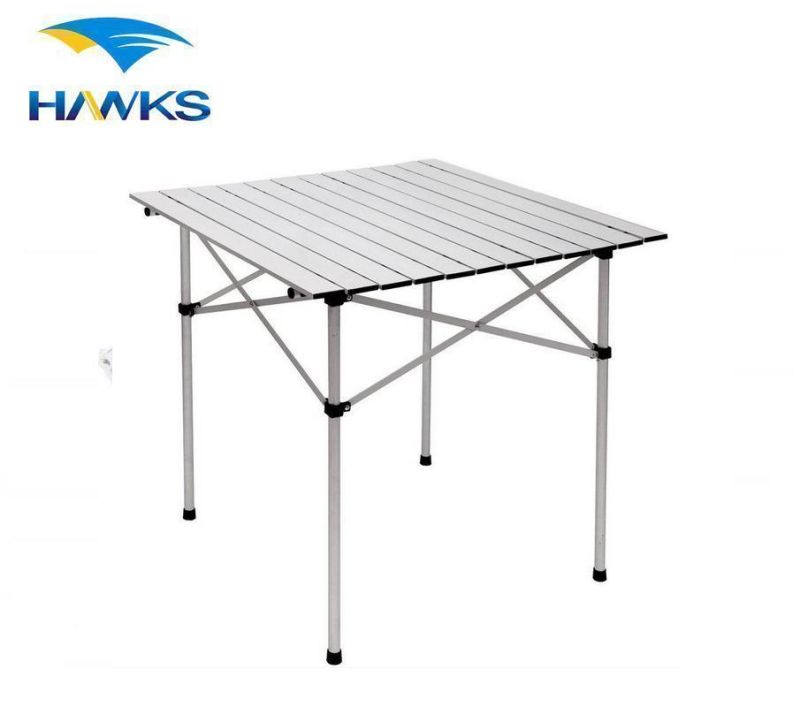 CL2A-AT04 Comlom Camping Aluminium Alloy Rolling Folding Table