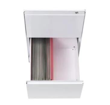 Wholesale 2 Drawer Metal Filing Cabinets Mobile File Storage Cabinet for Letter Legal A4 Paper