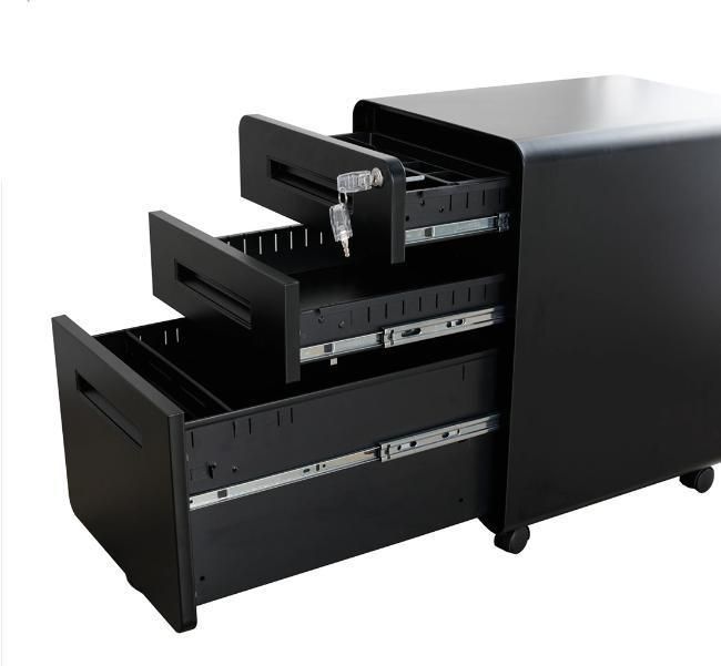 Office Equipment Mobile 3 Drawer File Cabinets Under Desk Drawer Storage Mobile Pedestal Armoire Mobile