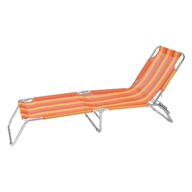 Aluminum Folding Beach Bed with Sun Shade