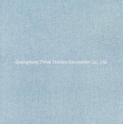 Home Textiles Classic Cotton Linen Plain Dyed Upholstery Furniture Fabric