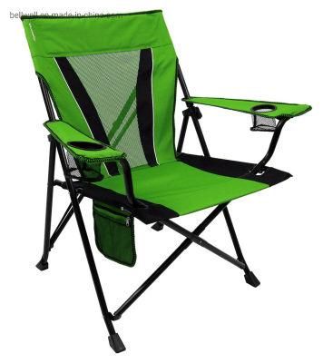 Camping Quad Chair Smooth Armrest 1200d Oxford Fabric Aluminum Frame