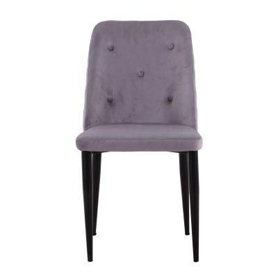 Hot Sale Home Living Room Restaurant Furniture Upholstered Fabric Velvet Dinining Chair for Banquet