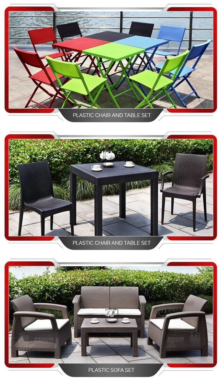 High Quality High Back Teslin Fabric Iron Frame Garden Chair Foldable