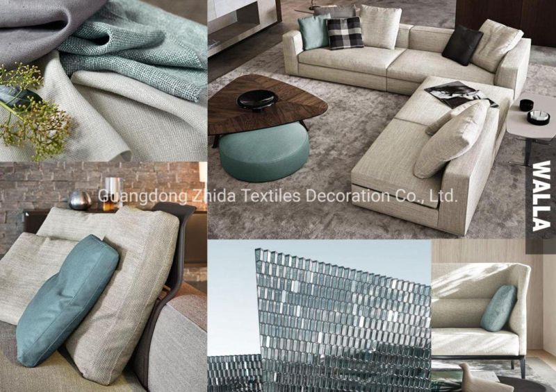 Textile 66% Polyester Hot-Selling Cotton Linen Sofa Furniture Fabric