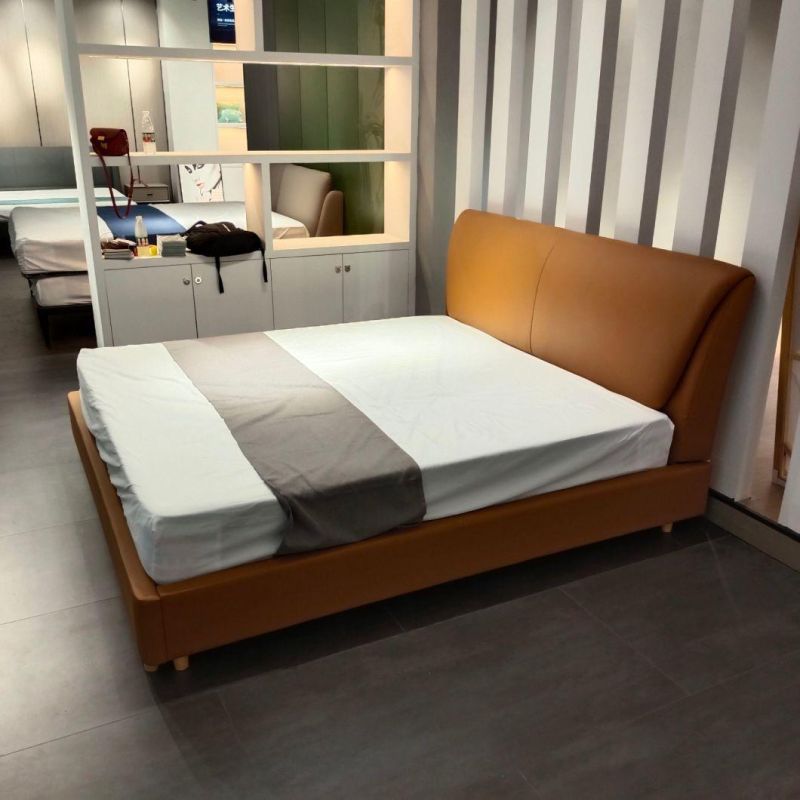 New Design Bedroom Bed Metal Frame Durable Factory Price Bed