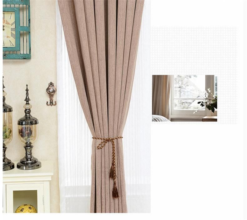 Factory Supply Fashion Style Polyester Fabric Blackout Curtain Roller Blinds for Project
