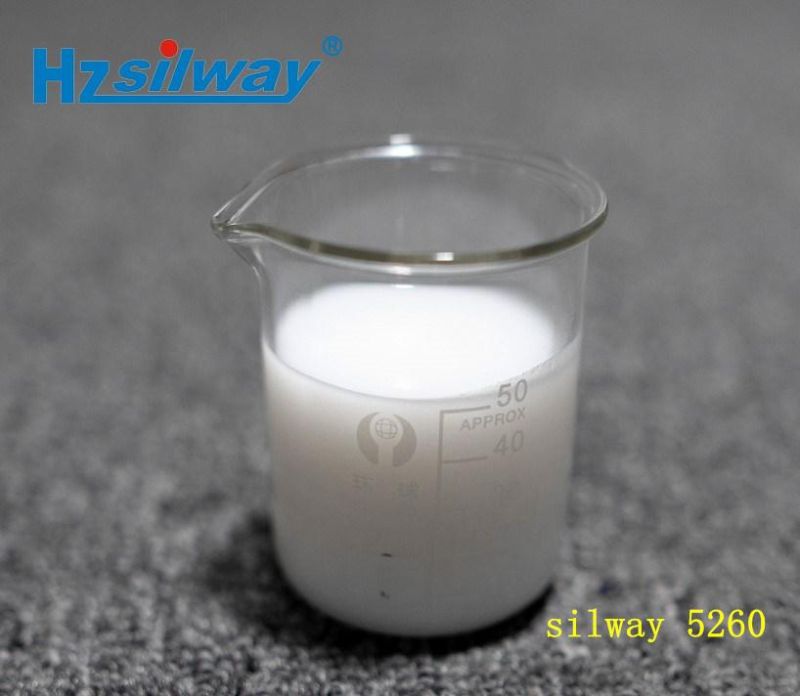 Polydimethylsiloxane Aqueous Emulsion Silway 5260 Extremely Small Particle Size 90-800