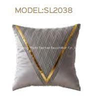 Home Bedding V-Shaped Sofa Fabric Upholstered Pillow