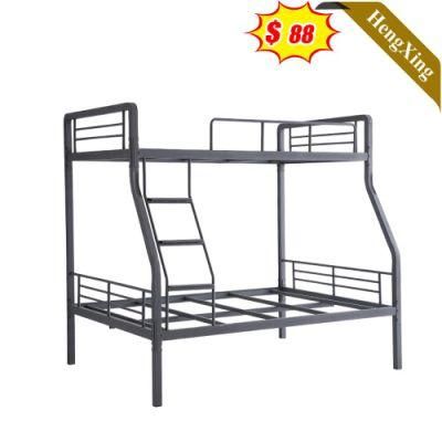 Modern Home School Office Dormitory Furniture Single Double Size Beds Metal Bunk Bed