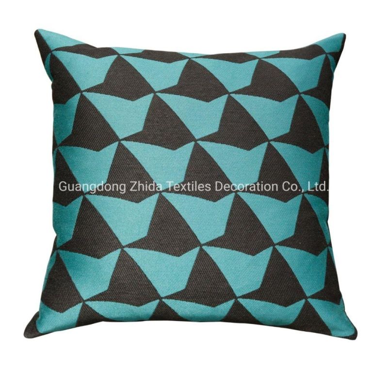 Modern Design Jacquard Decorative Upholstery Fabric Sofa Pillow