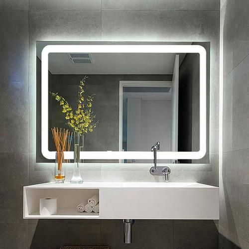 5mm LED Mirror Copper Free Mirror Anti-Fog Mirror Light Mirror Touch Swich Mirror Bathroom Mirror Smart Mirror