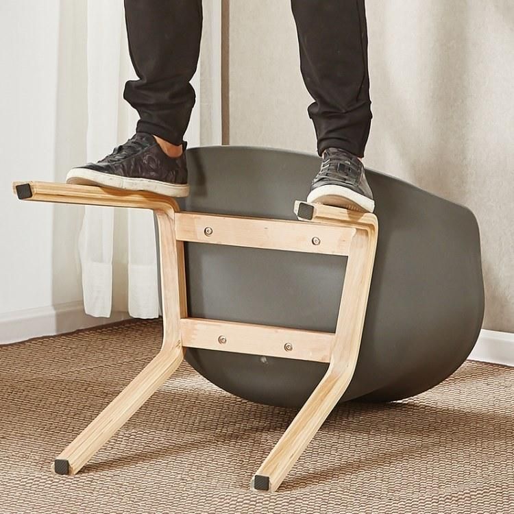 Living Room Furniture Sillas De Comedor Designer Scandinavian Dining Chair with Metal Leg