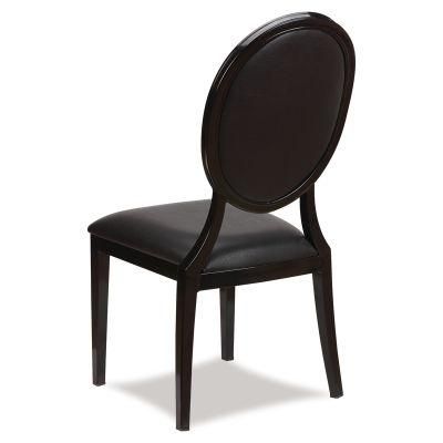 Top Furniture Modern Design Round Back Morocco Hotel Aluminum Event Chair