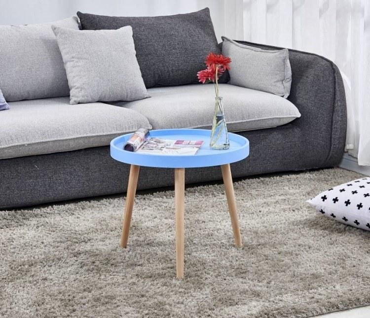 China Wholesale Wooden Leg Home Living Room Furniture Modern Tea Table Simple Plastic Coffee Table