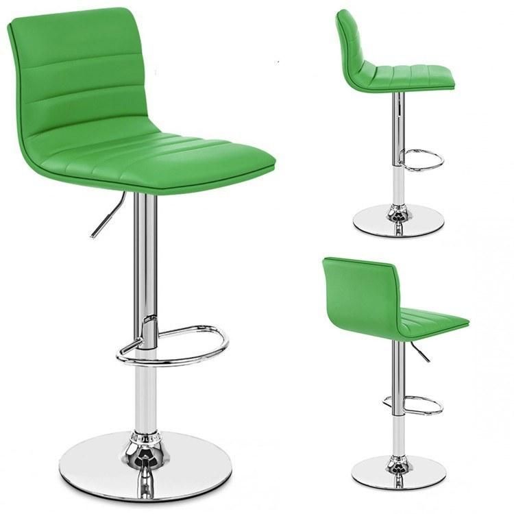 Modern Bar Chair Stools Black High Chair Room Restaurant Dining Bar Chair with Footrest