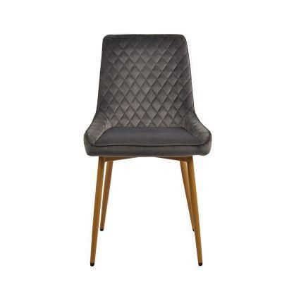 New Design High Quality Room Furniture Luxury Fabric Dining Chair