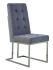 Popular Design Dining Chair Silver Frame Velevt Seat