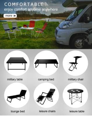 Wholesale Folding Camping Chair Portable Fishing Reclining Chair Beach Chair with Sun Shade
