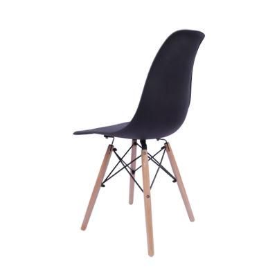 Wholesale Dining Room Furniture Simple Style Black Plastic Chair Sillas Cadeira Plastic Chairs Silla Comedor