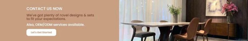 Modern Furniture Living Room Flexible Fabric Chair Metal Base Wooden Dining Chair