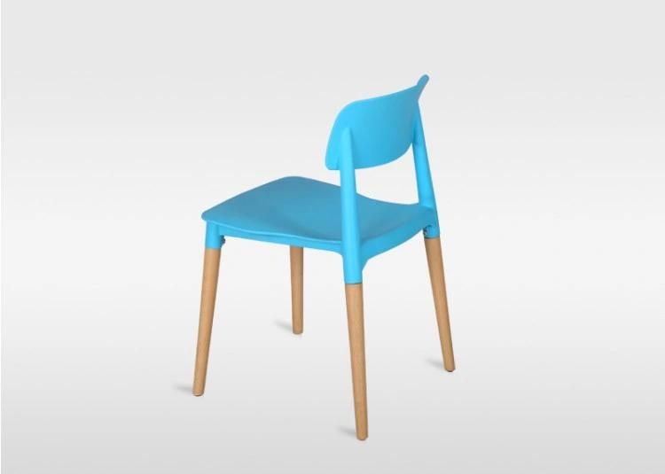 2021 Living Room Nordic Computer Chairs Plastic Coffee Shop Portable Chair Restaurant Dining Room Wooden Chairs