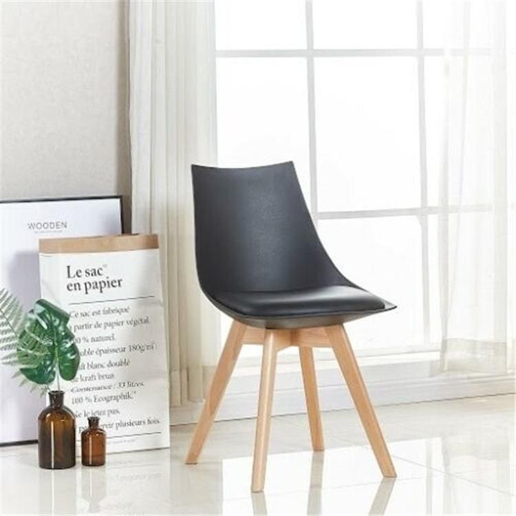 Cheap Factory Price Upholstery Wood Leg Modern Cafe Kitchen Dining Living Dining Room Chairs