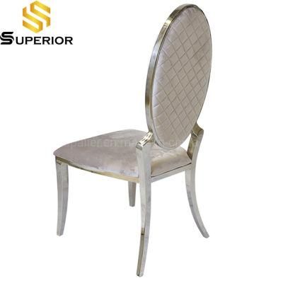 China Wholesale New Style Stainless Steel Banquet Wedding Chairs