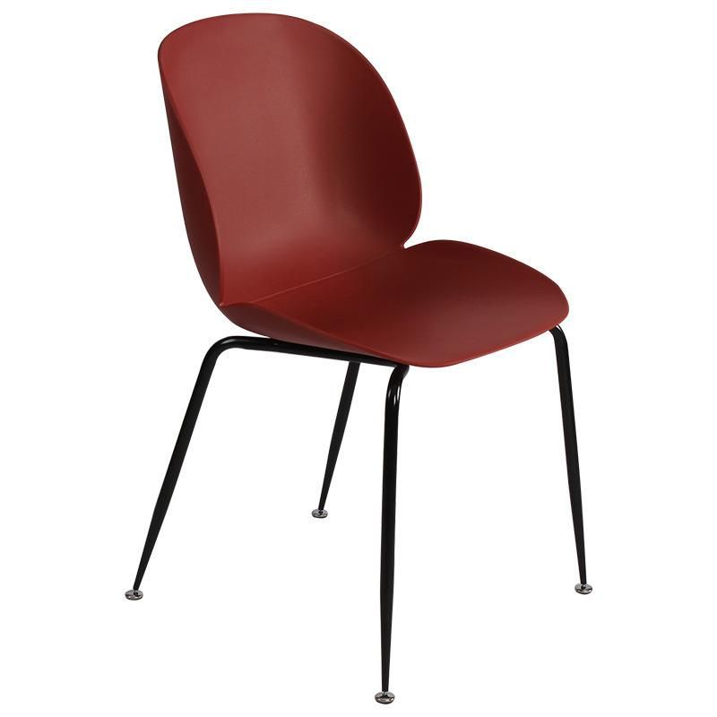 Modern Design Executive Metal Plastic Stackable Swivel Home Dining Chair