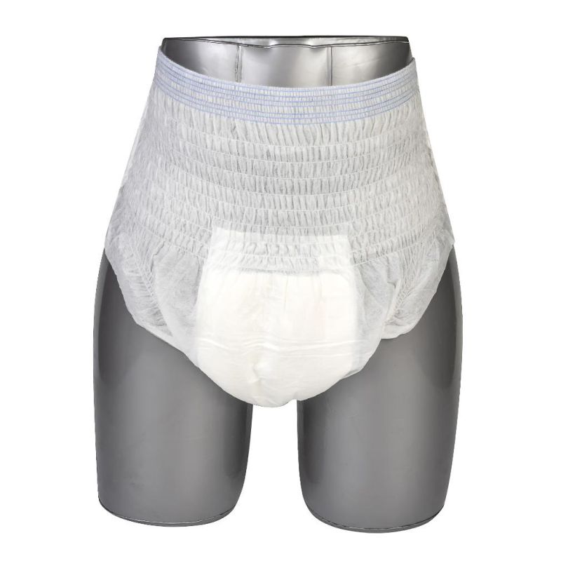 Malaysia Best No Leakage Ultra Thickness Super Safe and Soft Disposable Adult Diapers and Plastic Pants for Bed-Ridden Patients