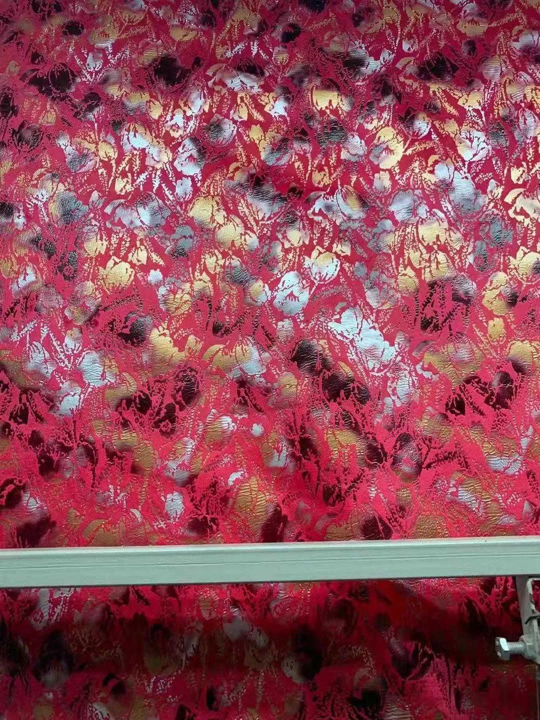 New Design Bronze Velvet Fabric for Sofa