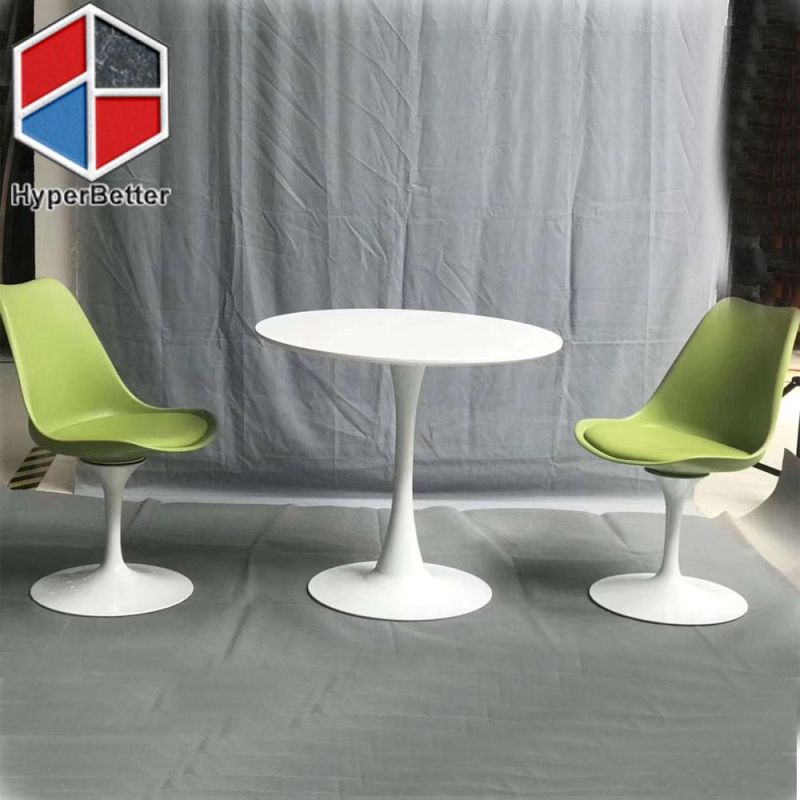 Aluminum Frame White Fabric Bar Stools