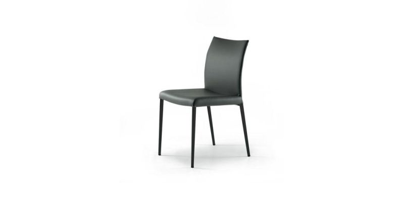 CFC-05 High-Back Chair/Microfiber Leather//High Density Sponge//Metal Base/Italian Sample Furniture in Home and Hotel