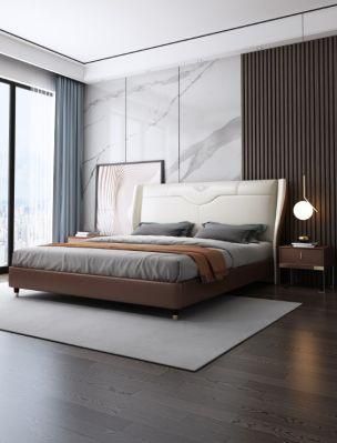 New Design Living Room Furniture Bedroom Double Bed