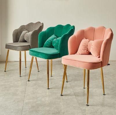 Fabric Home Modern Minimalist Dining Chairs Ready to Loading
