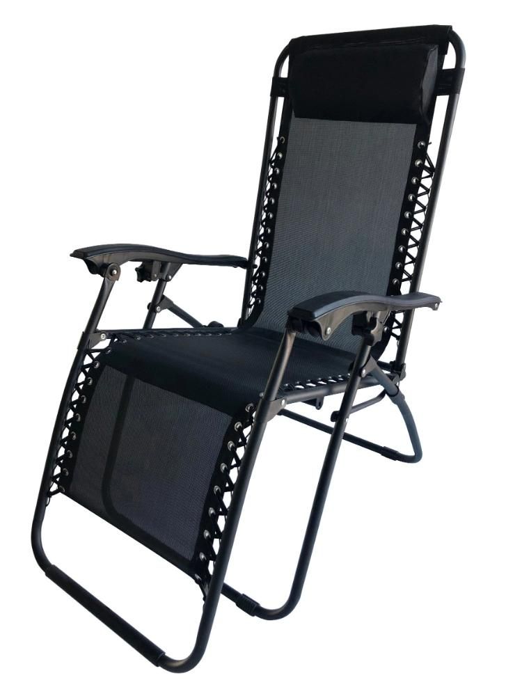Outdoor Garden Camping Metal Lounge Chair Folding Aluminum Zero Gravity Chair