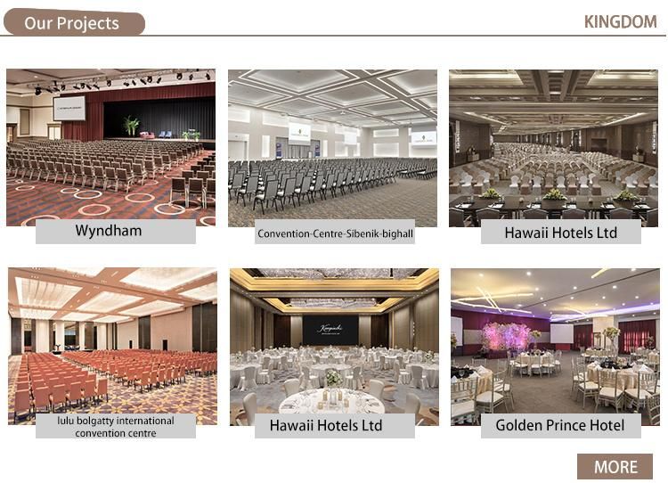 Hotel Banquet Event Conference Hall Furniture Wholesale Modern Metal Stackable Meeting Room Chairs