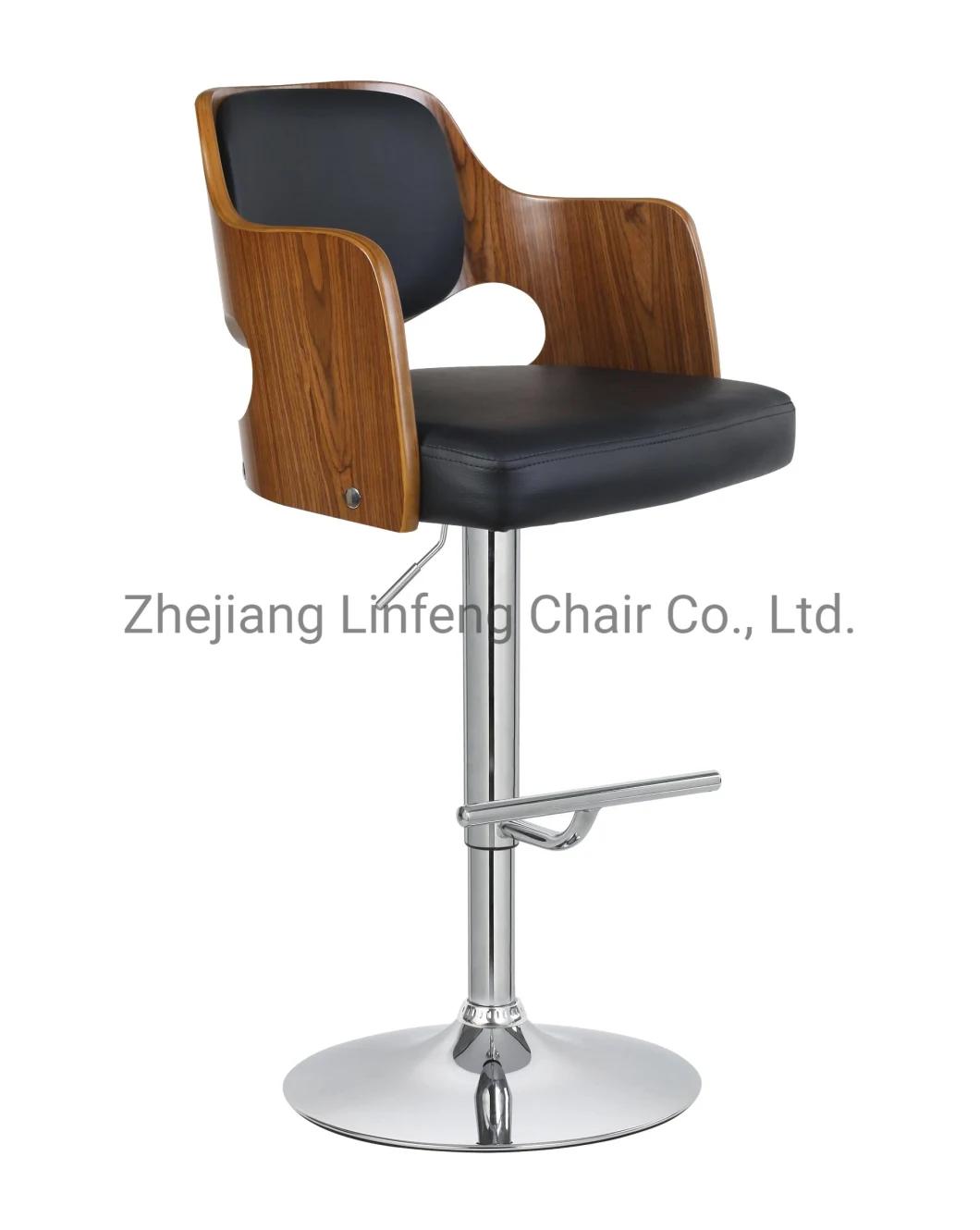 Best Seller Bar Furniture Metal Bar Stools Upholstered Velvet High Bar Chair