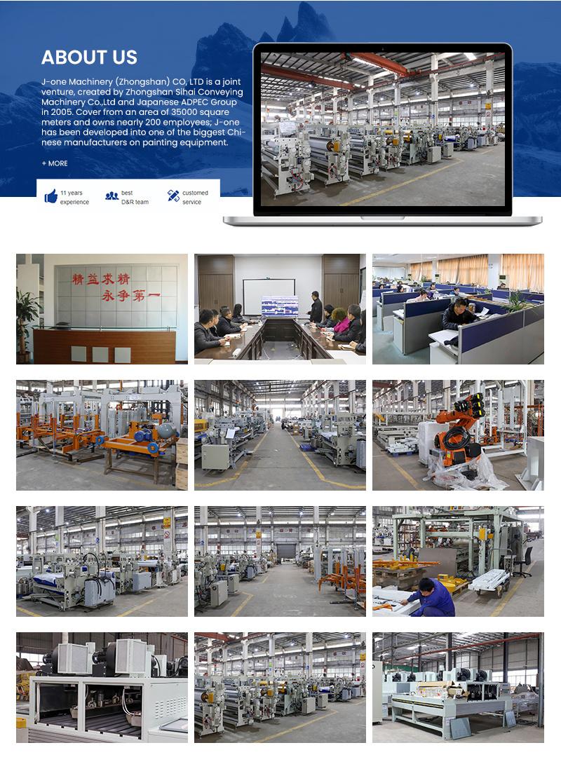 Jingyi Machinery China Table Top UV Coater Supply MDF Cabinet Production Line with UV Paint Roller Coating Machine