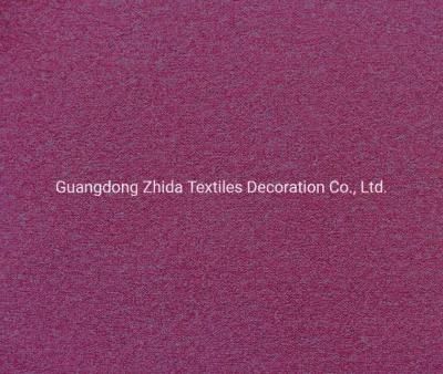 Home Textiles Fashion Purple Woolen Style Nanometre Upholstery Sofa Fabric