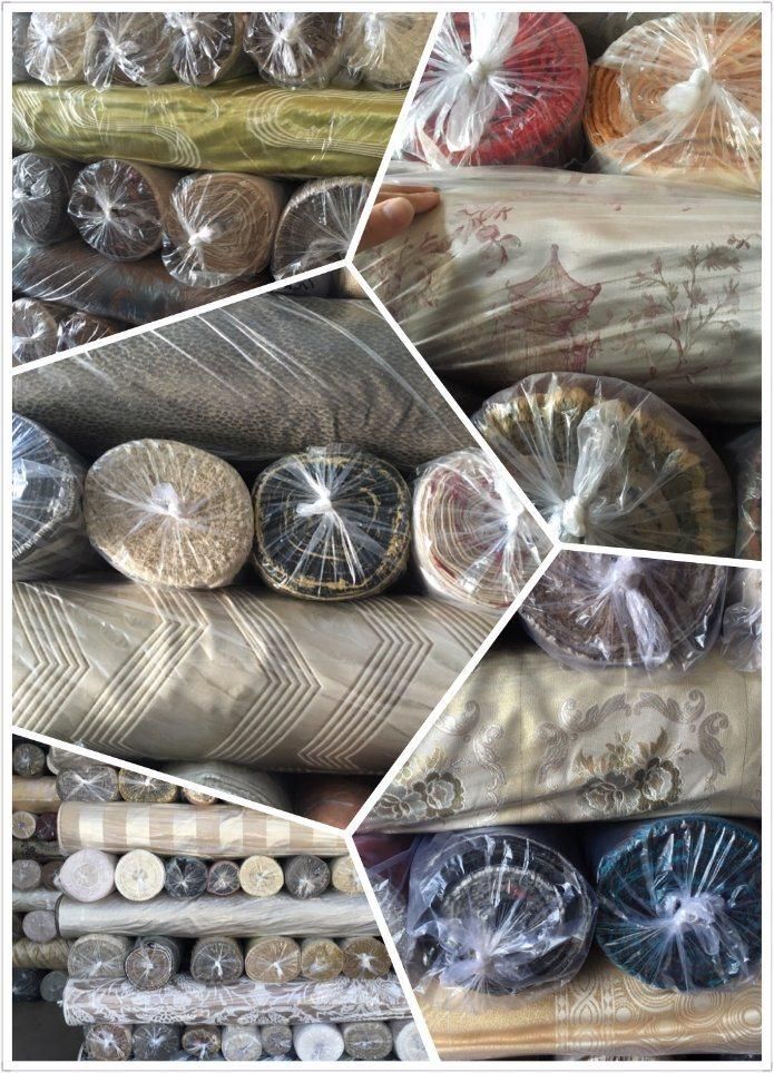 High Density Jacquard Fabric Sofa Fabric for Curtain (stock fabric)